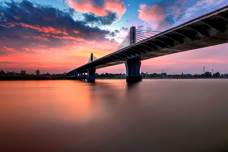 蕪湖長(zhǎng)江公路二橋C-3標(biāo)西河特大橋（已通車）